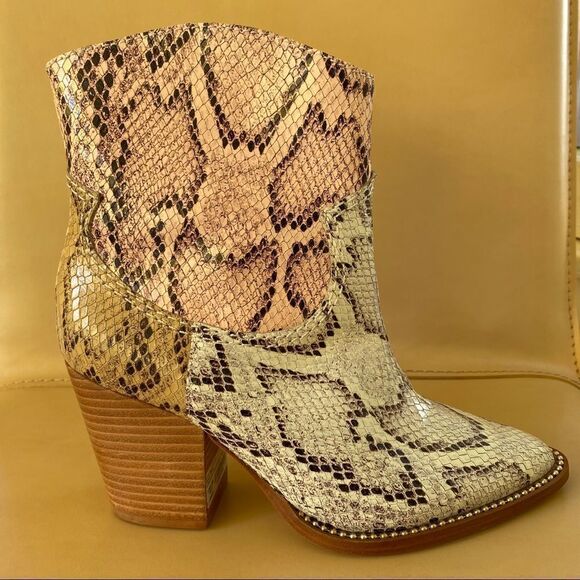 Schutz HAVEN snake cowboy boots - Picture 8 of 9